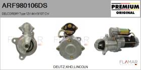 DELCO REMY ARF980106DS - MOTOR DE ARRANQUE DELCOREMY TYPE 12V 4KW 9/10T CW