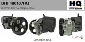 HQ BHF480167HQ - BOMBA HIDRáULICA, DIRECCIóN   MERCEDES TYPE PR6 143 MM 128 B