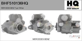 HQ BHF510136HQ - BOMBA HIDRáULICA, DIRECCIóN   MERCEDES-BENZ TYPE 180 BAR