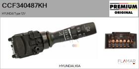 HYUNDAI-KIA CCF340487KH - CONMUTADOR COLUMNA DIRECCIóN HYUNDAI TYPE 12V