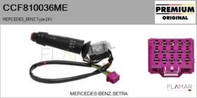 MERCEDES TRUCKS CCF810036ME - CONMUTADOR COLUMNA DIRECCIóN MERCEDES TYPE 24V