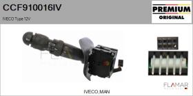 IVECO CCF910016IV - CONMUTADOR COLUMNA DIRECCIóN IVECO TYPE 12V