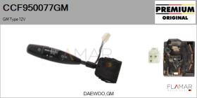 GM CCF950077GM - CONMUTADOR COLUMNA DIRECCIóN GM TYPE 12V