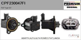 FIAT CPF230047FI - VáLVULA PRESION, CONTROL DE GASES DE ESCAPE