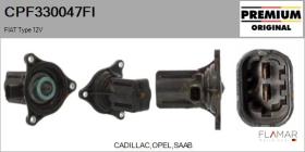 FIAT CPF330047FI - VáLVULA PRESION, CONTROL DE GASES DE ESCAPE