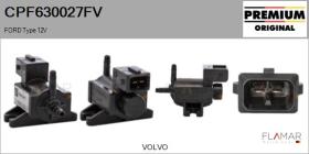 FORD-VOLVO-SAAB CPF630027FV - VáLVULA PRESION, CONTROL DE GASES DE ESCAPE