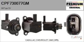 GM CPF730077GM - VáLVULA PRESION, CONTROL DE GASES DE ESCAPE
