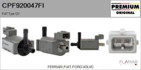 FIAT CPF920047FI - VáLVULA PRESION, CONTROL DE GASES DE ESCAPE