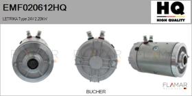 HQ EMF020612HQ - MOTOR ELéCTRICO   LETRIKA TYPE 24V 2,20KW