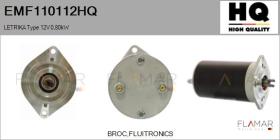 HQ EMF110112HQ - MOTOR ELéCTRICO   LETRIKA TYPE 12V 0,80KW