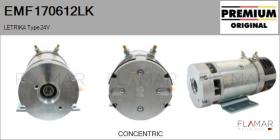 MAHLE EMF170612LK - MOTOR ELéCTRICO   LETRIKA TYPE 24V