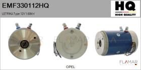HQ EMF330112HQ - MOTOR ELéCTRICO   LETRIKA TYPE 12V 1,60KW