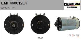 MAHLE EMF460612LK - MOTOR ELéCTRICO   LETRIKA TYPE 24V