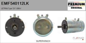 MAHLE EMF540112LK - MOTOR ELéCTRICO   LETRIKA TYPE 12V 1,60KW