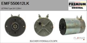MAHLE EMF550612LK - MOTOR ELéCTRICO   LETRIKA TYPE 24V 2,20KW