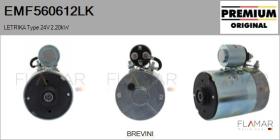MAHLE EMF560612LK - MOTOR ELéCTRICO   LETRIKA TYPE 24V