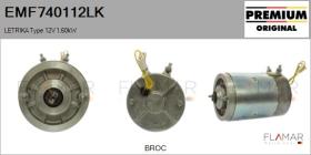 MAHLE EMF740112LK - MOTOR ELéCTRICO   LETRIKA TYPE 12V 1,60KW