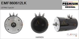 MAHLE EMF860612LK - MOTOR ELéCTRICO   LETRIKA TYPE 24V
