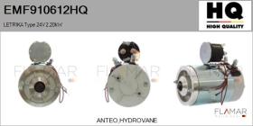 HQ EMF910612HQ - MOTOR ELéCTRICO   LETRIKA TYPE 24V 2,20KW