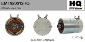 HQ EMF920612HQ - MOTOR ELéCTRICO   LETRIKA TYPE 24V 2,20KW