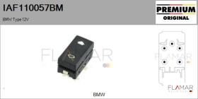 BMW-MINI IAF110057BM - INTERRUPTOR, ELEVALUNAS BMW TYPE 12V