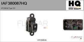HQ IAF380087HQ - INTERRUPTOR, ELEVALUNAS HYUNDAI TYPE 12V