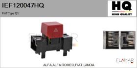 HQ IEF120047HQ - INTERRUPTOR INTERMITENTE DE AVISO