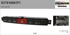 FIAT IEF610047FI - INTERRUPTOR INTERMITENTE DE AVISO   FIAT TYPE 12V