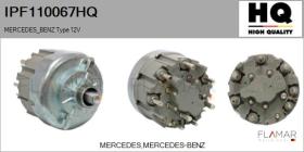 HQ IPF110067HQ - INTERRUPTOR LUZ PRINCIPAL MERCEDES TYPE 12V
