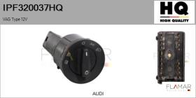 HQ IPF320037HQ - INTERRUPTOR LUZ PRINCIPAL VAG TYPE 12V