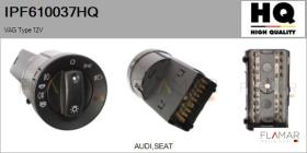 HQ IPF610037HQ - INTERRUPTOR LUZ PRINCIPAL VAG TYPE 12V