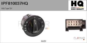 HQ IPF810037HQ - INTERRUPTOR LUZ PRINCIPAL VAG TYPE 12V