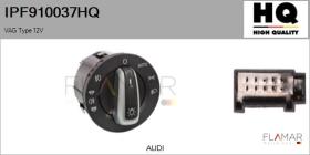 HQ IPF910037HQ - INTERRUPTOR LUZ PRINCIPAL VAG TYPE 12V