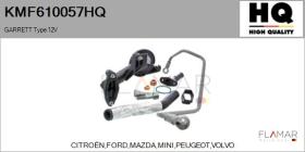 HQ KMF610057HQ - JUEGO MONTAJE TURBOCOMPRESOR BMW TYPE 12V