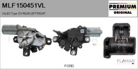 VALEO MLF150451VL - MOTOR LIMPIAPARABRISAS