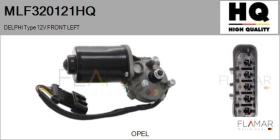 HQ MLF320121HQ - MOTOR LIMPIAPARABRISAS DELPHI TYPE 12V FRONT LEFT