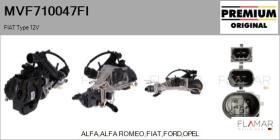 FIAT MVF710047FI - MODULO-EGR