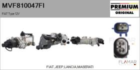 FIAT MVF810047FI - MODULO-EGR  FIAT TYPE 12V