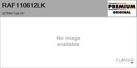 MAHLE RAF110612LK - RELé, MOTOR DE ARRANQUE LETRIKA TYPE 24V