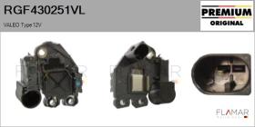 VALEO RGF430251VL - REGULADOR VALEO 12V