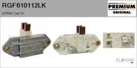 MAHLE RGF610112LK - REGULADOR LETRIKA 12V