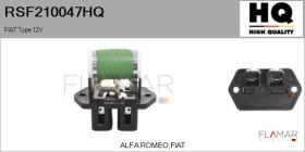 HQ RSF210047HQ - RESISTENCIA VENTILADOR HABITáCULO FIAT TYPE 12V