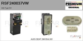 VW RSF240037VW - RESISTENCIA VENTILADOR HABITáCULO
