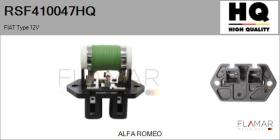 HQ RSF410047HQ - RESISTENCIA VENTILADOR HABITáCULO FIAT TYPE 12V
