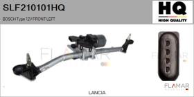 HQ SLF210101HQ - SISTEMA LAVADO PARABRISAS BOSCH TYPE 12V FRONT LEFT