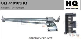 HQ SLF410103HQ - SISTEMA LAVADO PARABRISAS MARELLI TYPE 12V FRONT LEFT