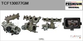 GM TCF130077GM - TURBOCOMPRESOR, SOBREALIMENTACIóN