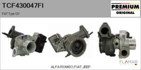 FIAT TCF430047FI - TURBOCOMPRESOR, SOBREALIMENTACIóN   FIAT TYPE 12V
