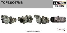 MERCEDES BENZ TCF630067MB - TURBOCOMPRESOR, SOBREALIMENTACIóN