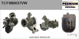 VW TCF880037VW - TURBOCOMPRESOR, SOBREALIMENTACIóN